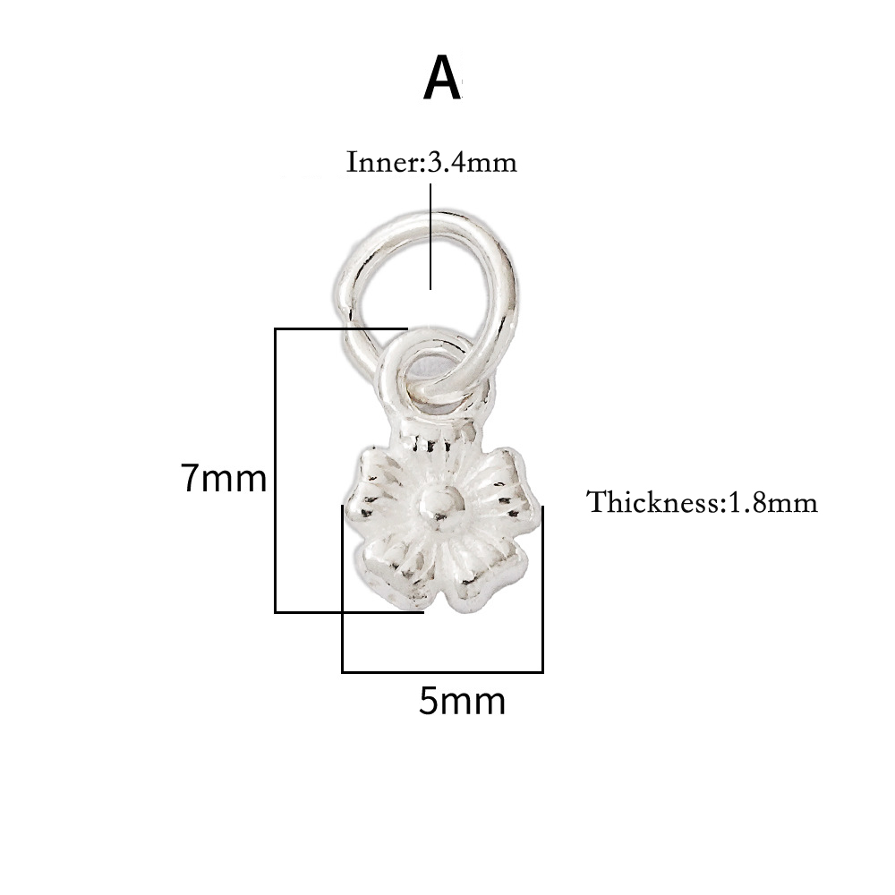 925 Silver Small Charms Retro  - Jewelry Making In La ulasan dan harga