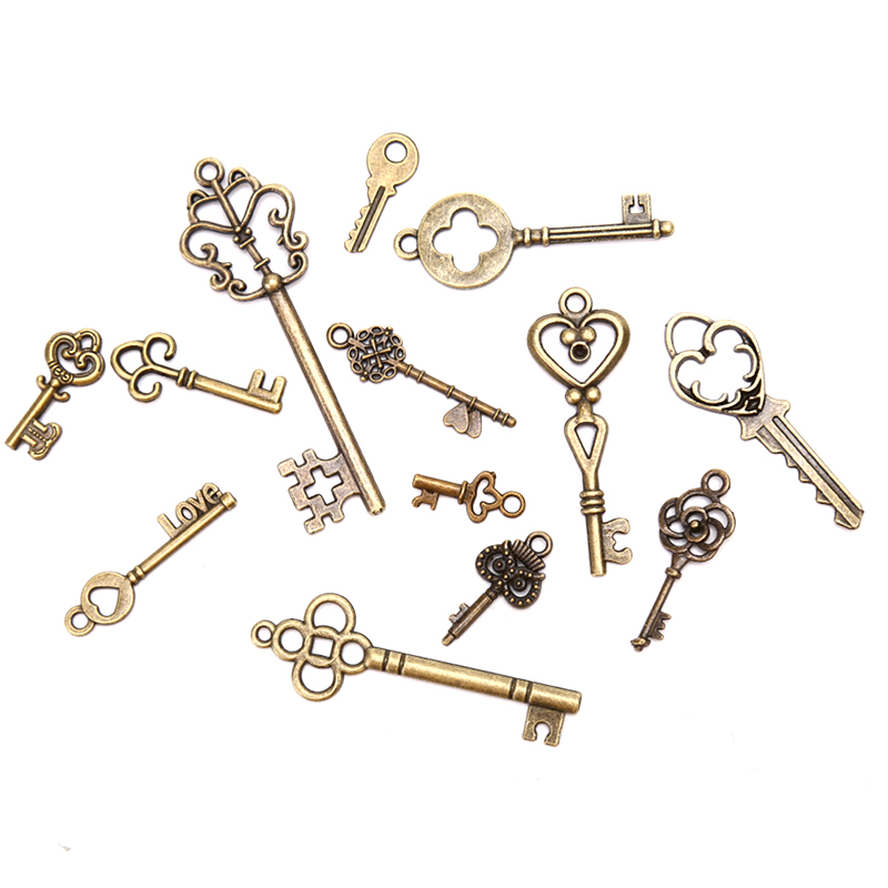 [LA]13Pcs Vintage Metal Mix St - Jewelry Making In La ulasan dan harga