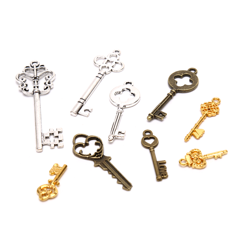 [LA]13Pcs Vintage Metal Mix St - Jewelry Making In La ulasan dan harga