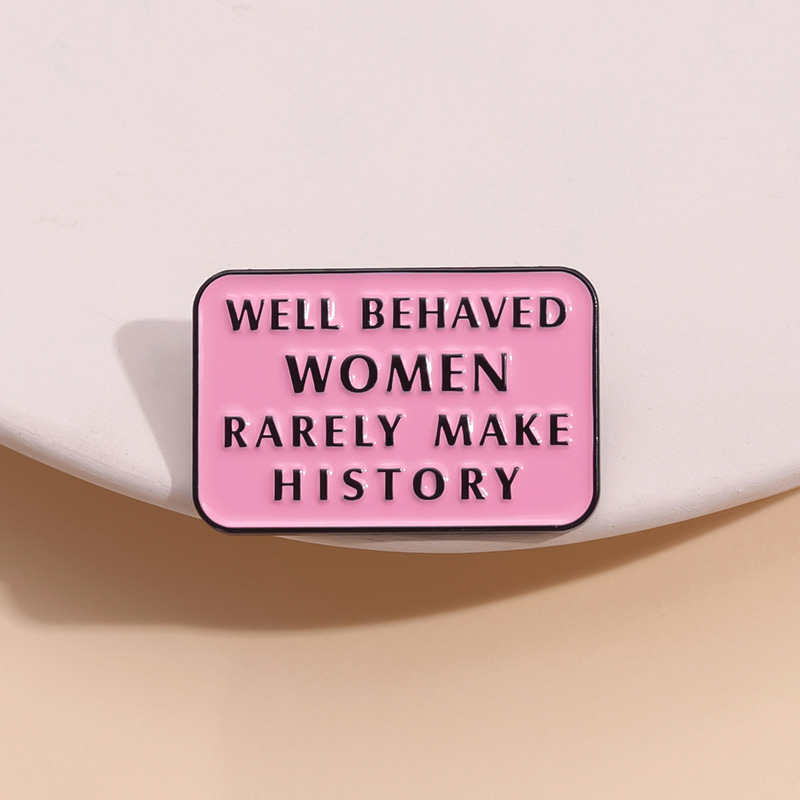 Women Girl Power Enamel Pins F - Jewelry Making History ulasan dan harga