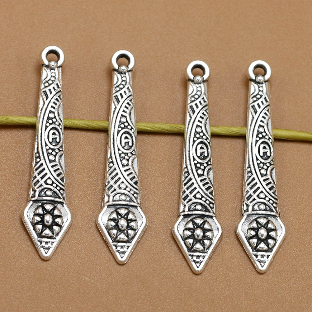 20Pcs Alloy Torch Charm Pendan - Jewelry Making Torch ulasan dan harga