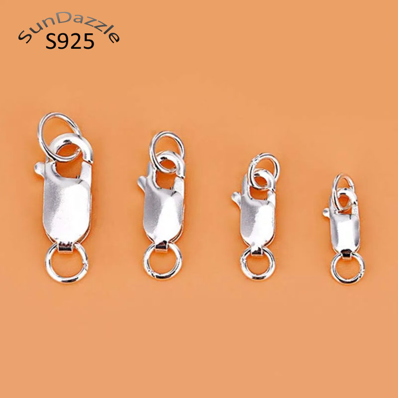 Genuine Real Pure Solid 925 St - Lobster Clasp Silver ulasan dan harga