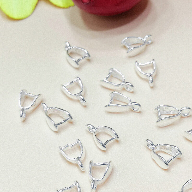 50pcs Silver Plated Connector  - Lobster Clasp Silver ulasan dan harga