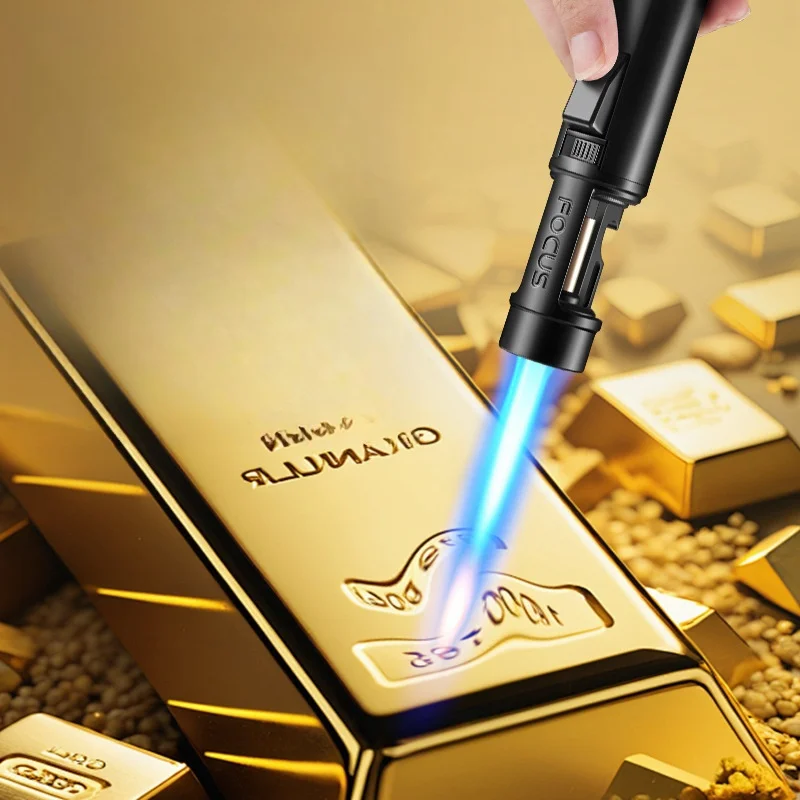 New Metal Windproof Blue Torch - Jewelry Making Torch ulasan dan harga