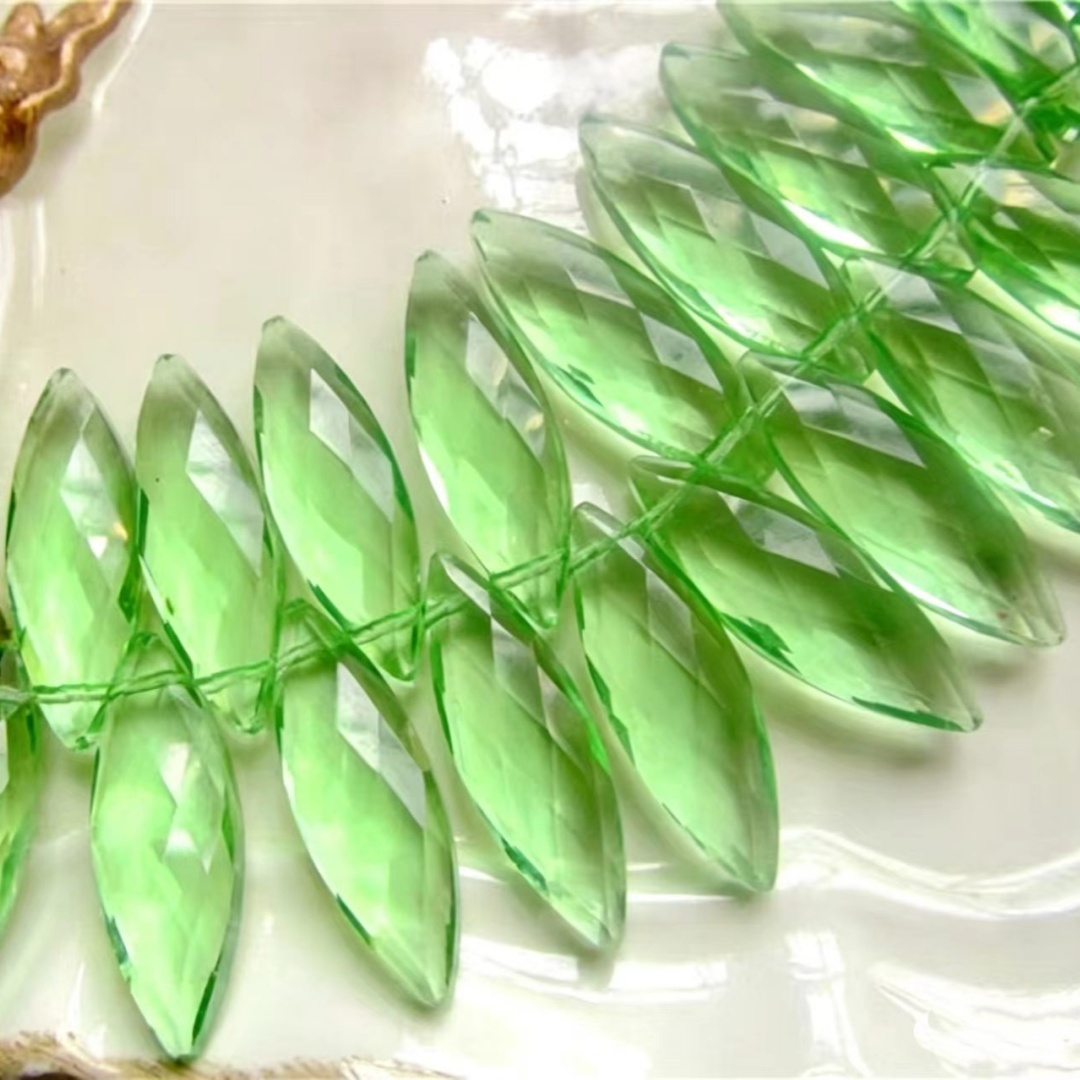 5Pcs London Blue Green White Q - Jewelry Making London ulasan dan harga