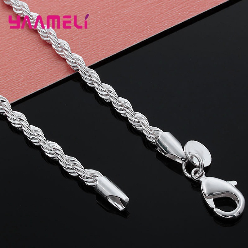 Top Sale Real Pure 925 Sterlin - Lobster Clasp Silver ulasan dan harga