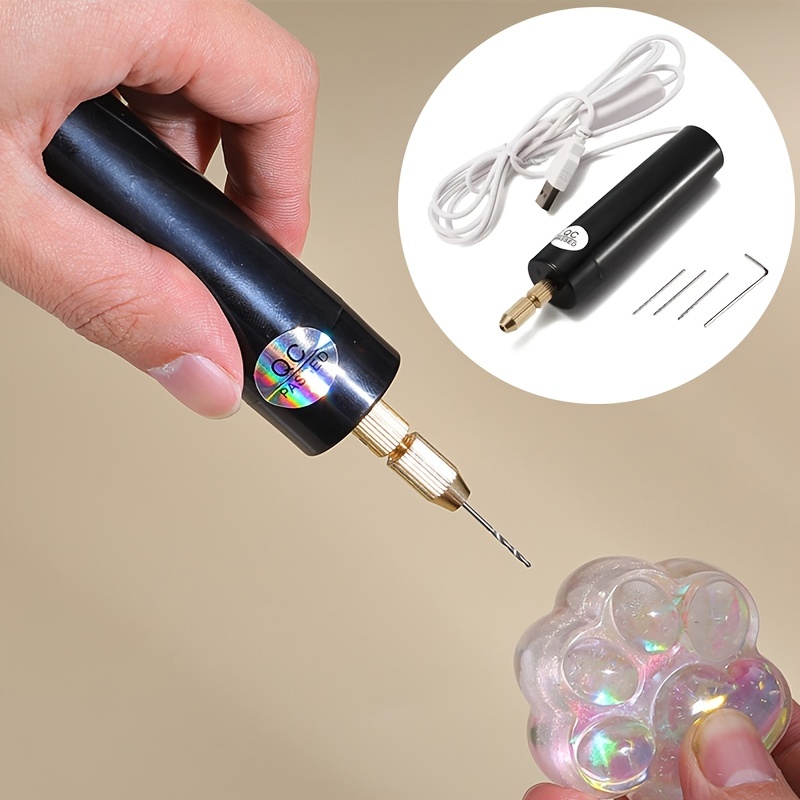 Mini Electric Drill Kit USB Re - Jewelry Making Drill ulasan dan harga