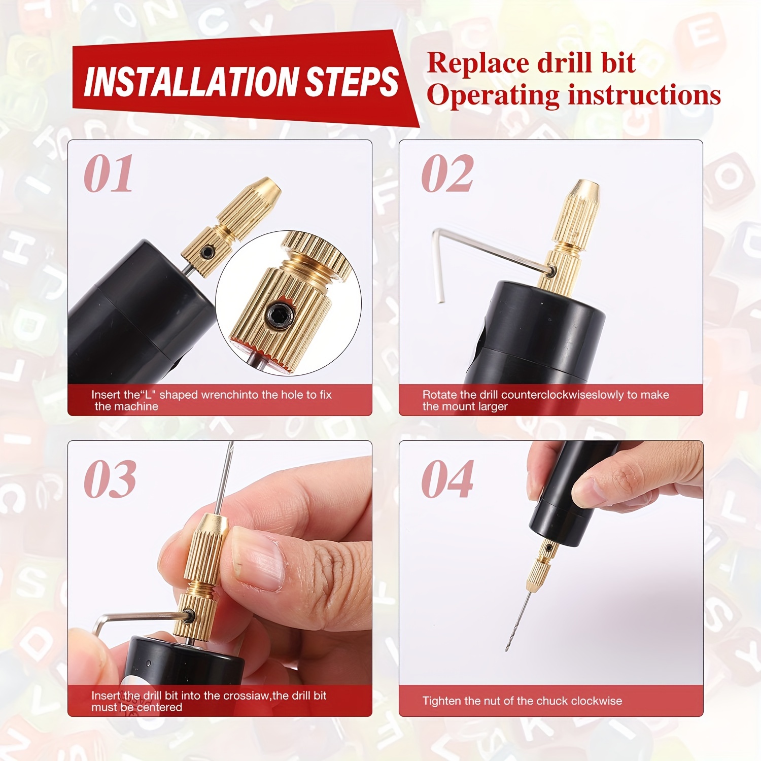 Mini Electric Drill Kit USB Re - Jewelry Making Drill ulasan dan harga
