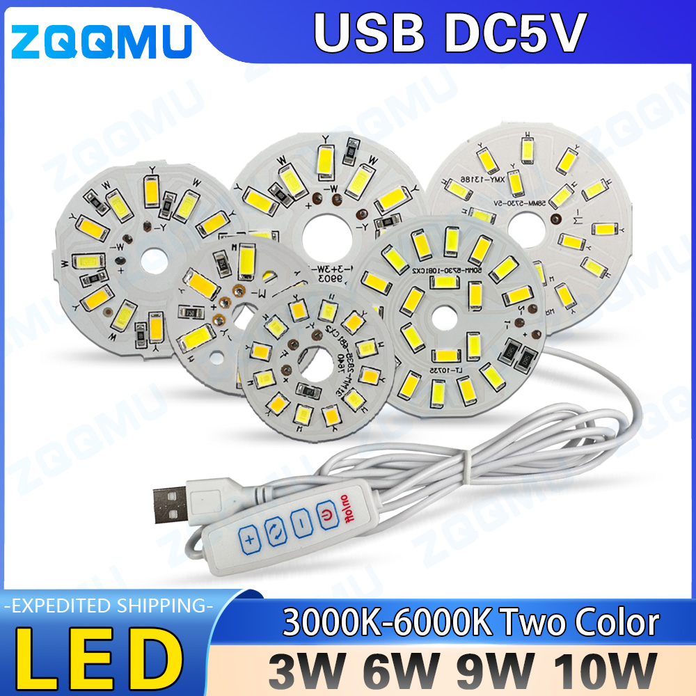 USB LED Light board DC5V 3W 6W - Jewelry Making Board ulasan dan harga