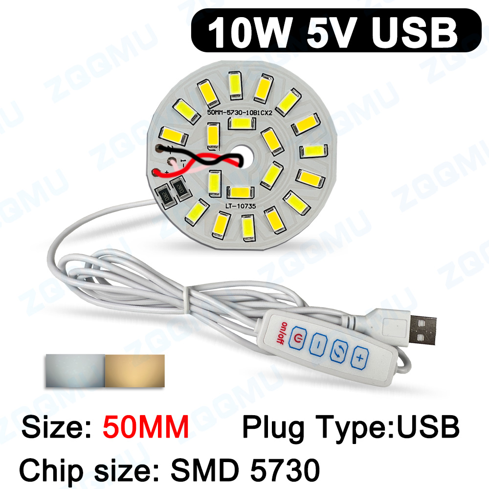 USB LED Light board DC5V 3W 6W - Jewelry Making Board ulasan dan harga