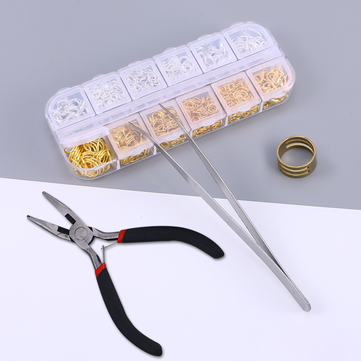 1200Pcs Jewelry Accessories Co - Lobster Clasp Silver ulasan dan harga