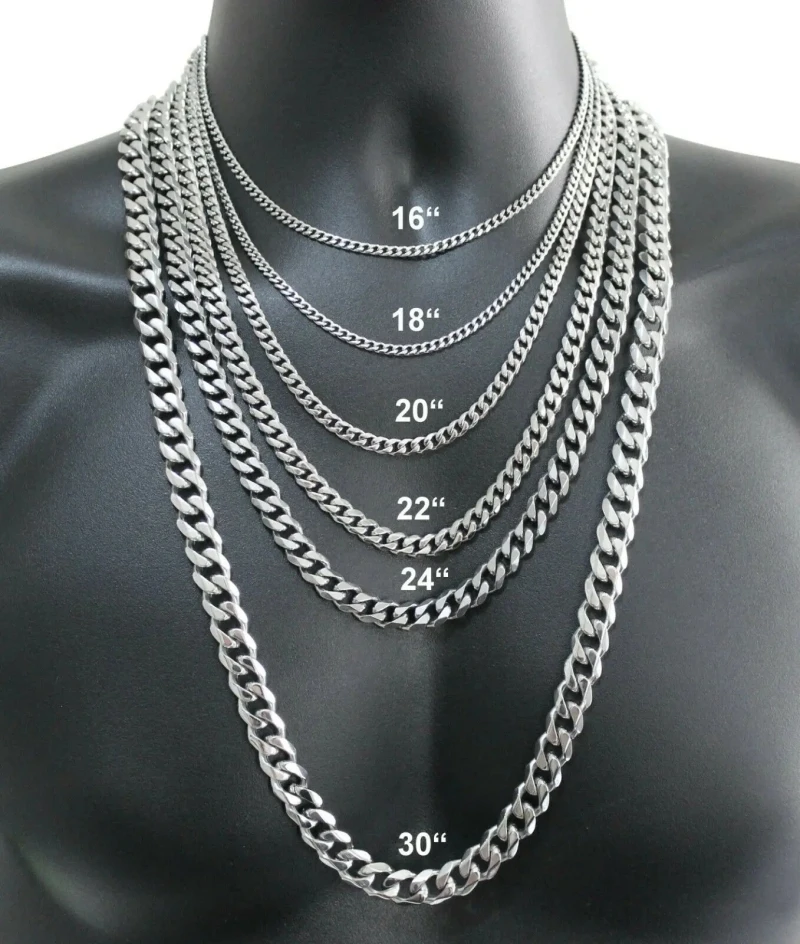 Men's 925 Sterling Silver Neck - Lobster Clasp Silver ulasan dan harga