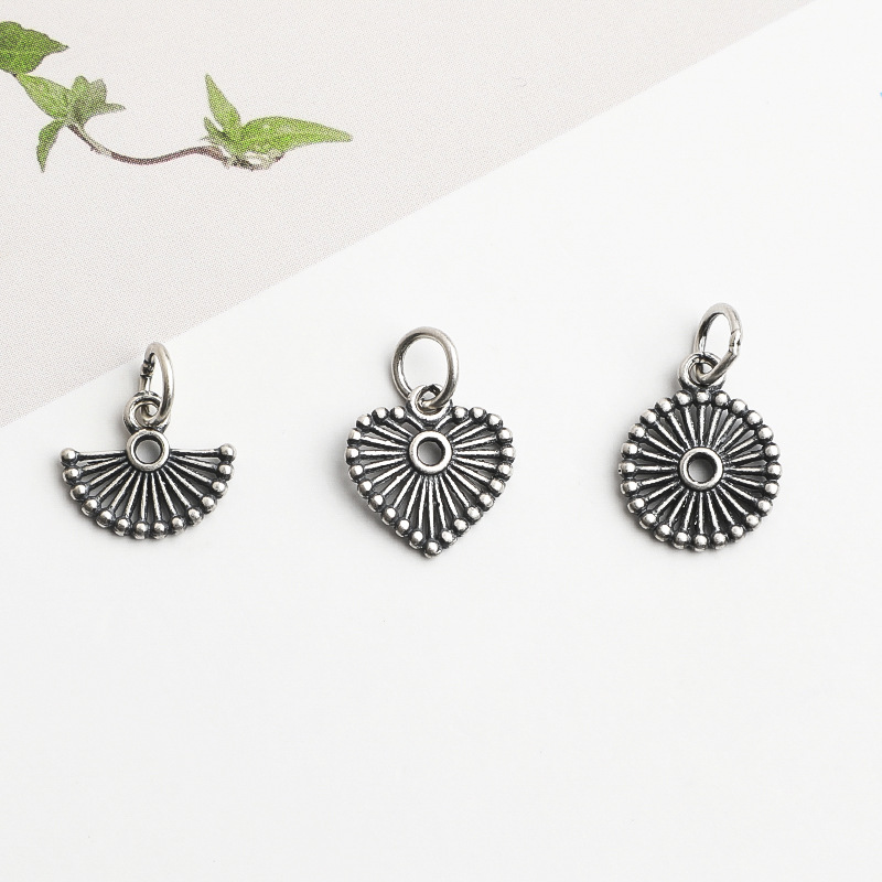 925 Silver Pendant Hollowed-ou - Jewelry Making In La ulasan dan harga
