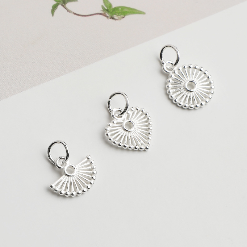 925 Silver Pendant Hollowed-ou - Jewelry Making In La ulasan dan harga