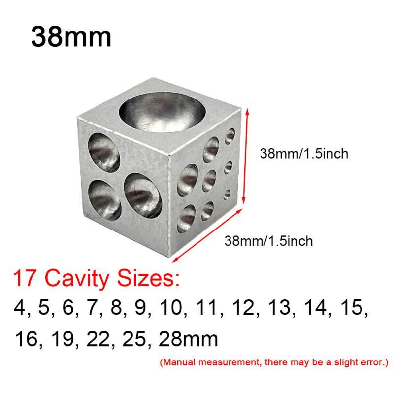 Dapping Block Square with Poli - Jewelry Making Torch ulasan dan harga