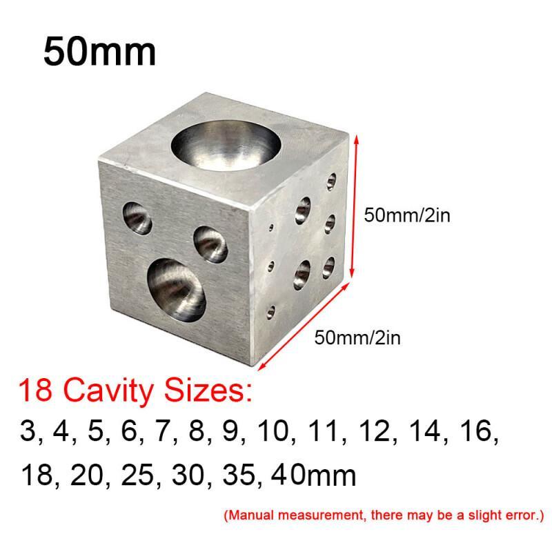 Dapping Block Square with Poli - Jewelry Making Torch ulasan dan harga