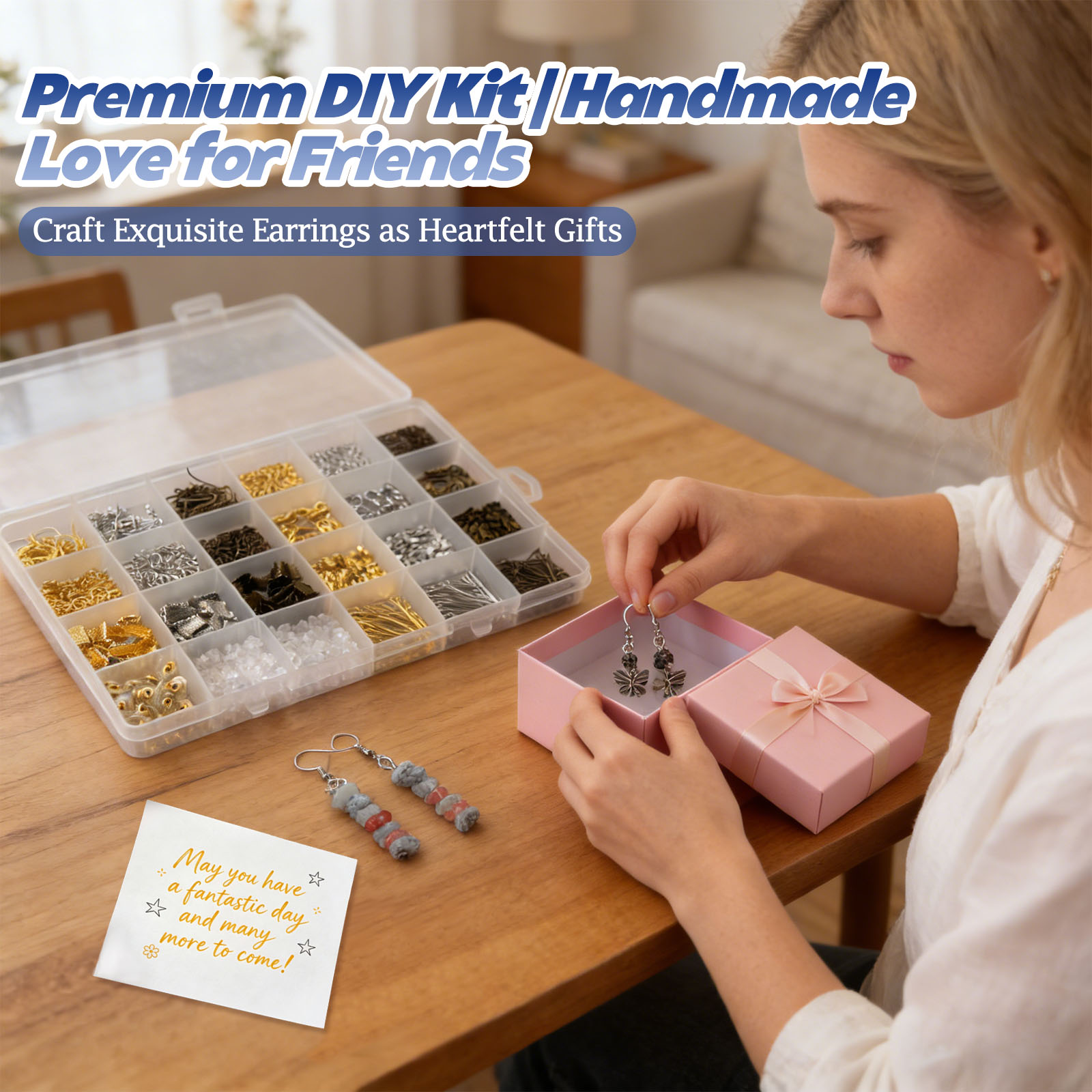 Hypoallergenic Earring Making  - Jewelry Making At Home ulasan dan harga