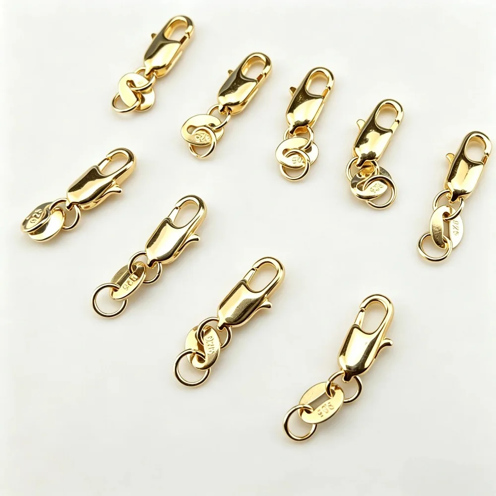 20PCS Silver Plated Universal  - Lobster Clasp Silver ulasan dan harga