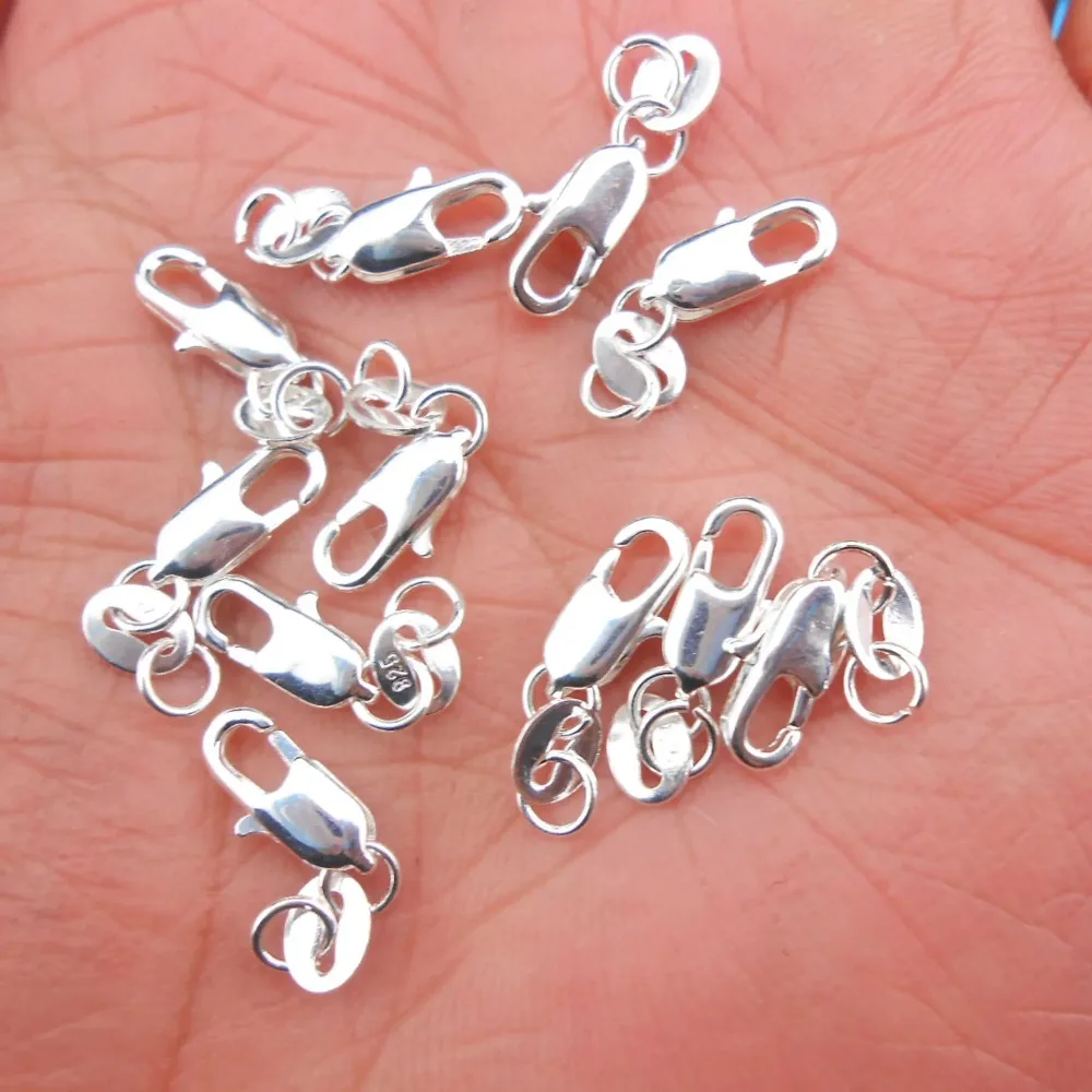20PCS Silver Plated Universal  - Lobster Clasp Silver ulasan dan harga