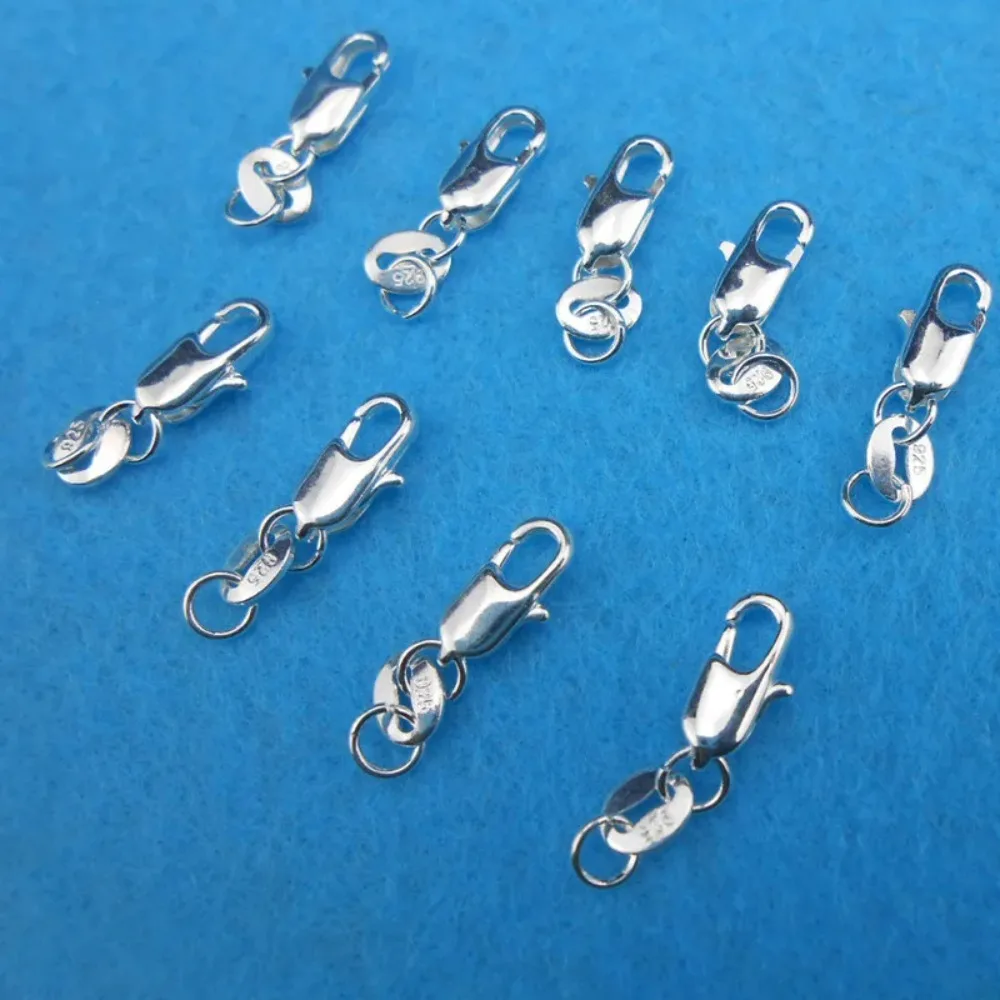 20PCS Silver Plated Universal  - Lobster Clasp Silver ulasan dan harga