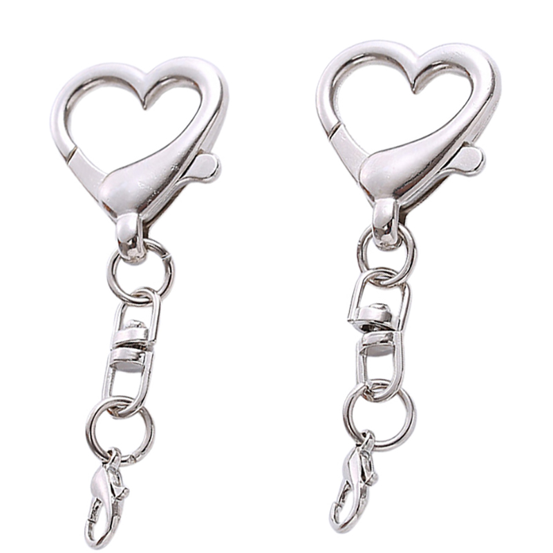 10/20/50Pieces Unique Alloy He - Lobster Clasp Silver ulasan dan harga