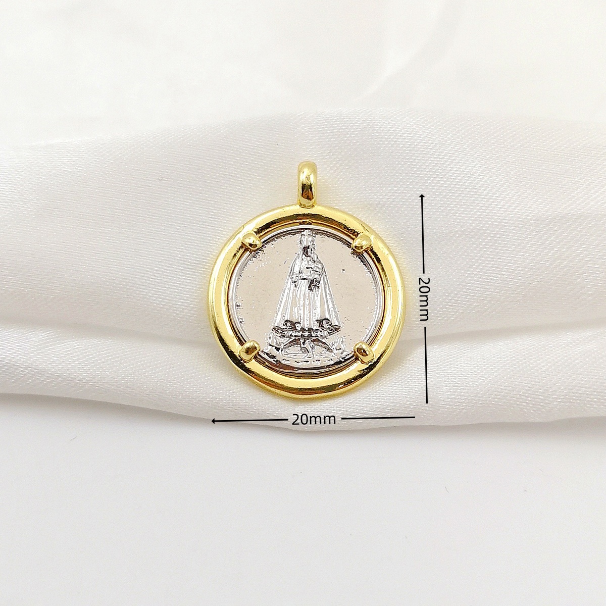 Gold Plated Our Lady of Fatima - Jewelry Making In La ulasan dan harga