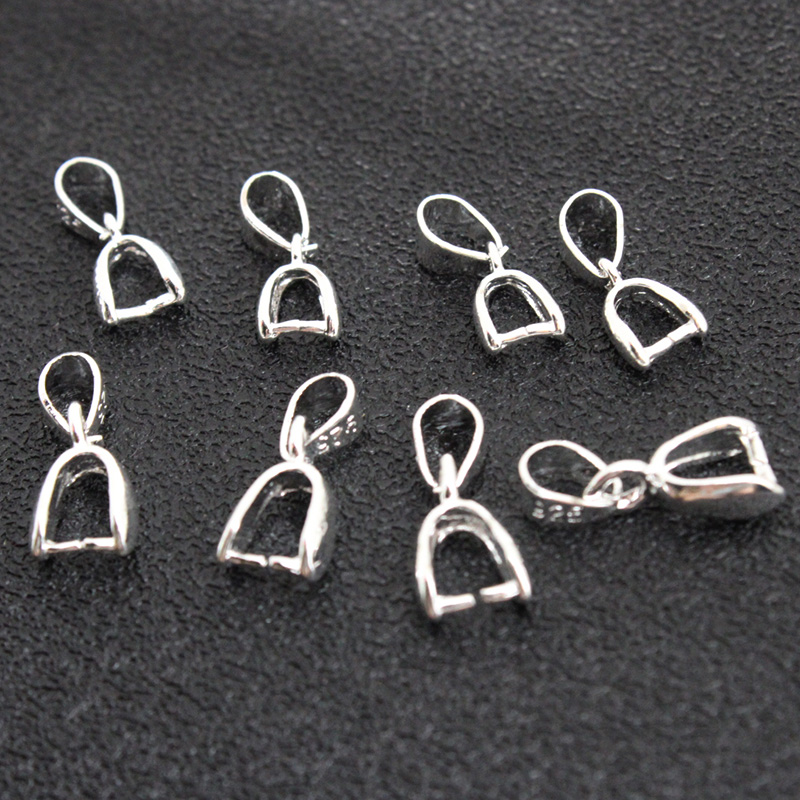 10Pcs 925 Stering Silver Plate - Lobster Clasp Silver ulasan dan harga