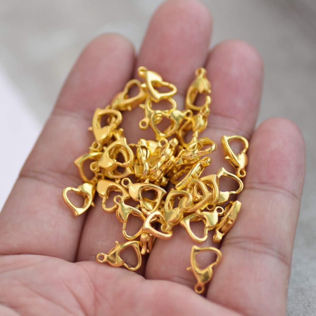 30pcs 12x8mm Gold/Silver/Bronz - Lobster Clasp Silver ulasan dan harga