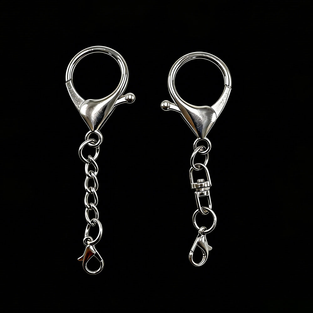 10Pcs Silver Color Large Lobst - Lobster Clasp Silver ulasan dan harga
